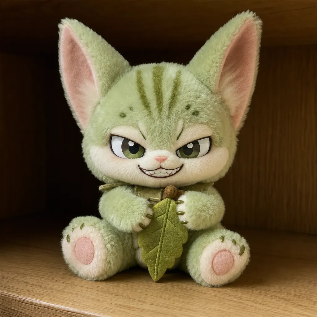 Original plush doll concept