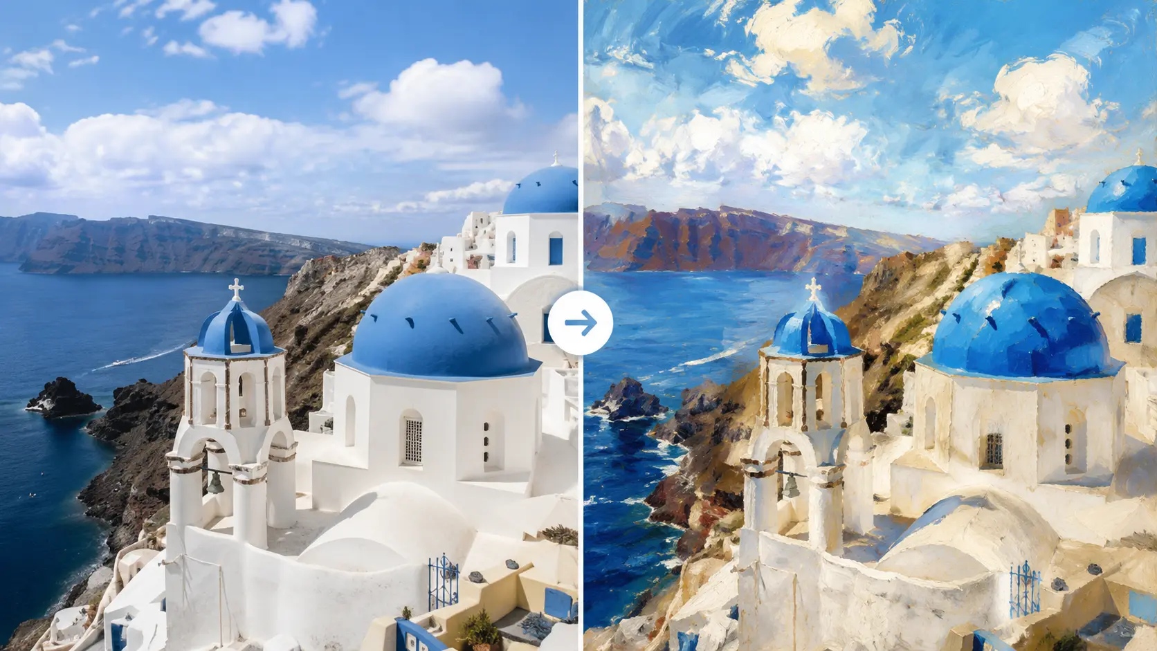 Change Photos to Hand-Made Paintings